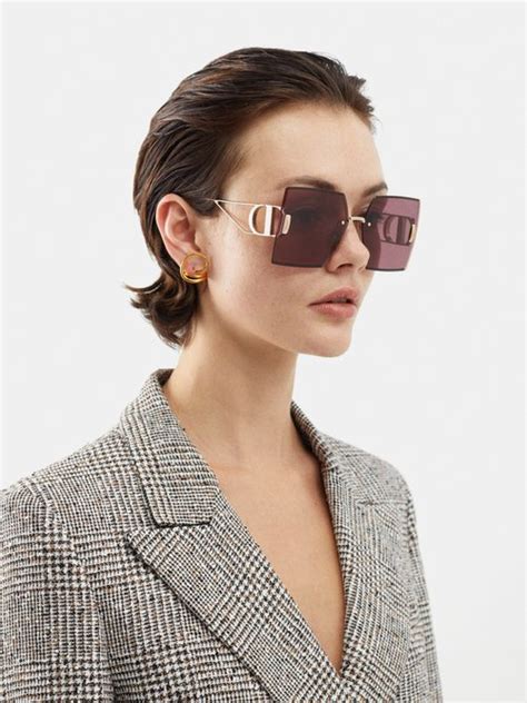 oversize dior sunglasses|dior 30montaigne sunglasses.